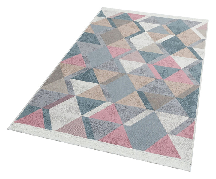 Tapis (120 x 180) Ar 10 - Blue, Pink