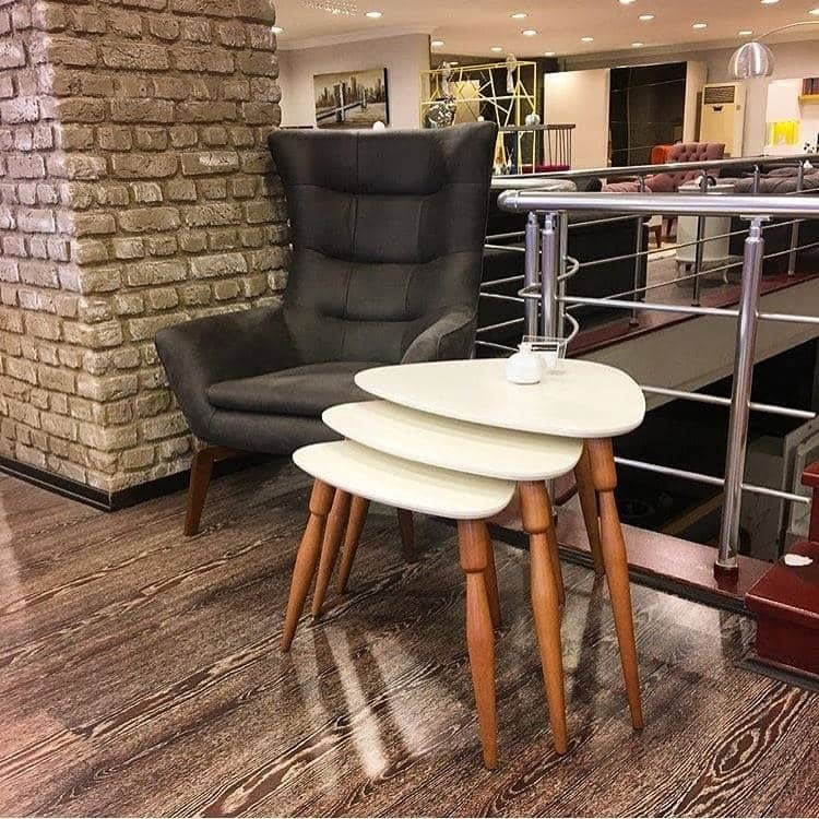 Ege gigognes table (blanche)