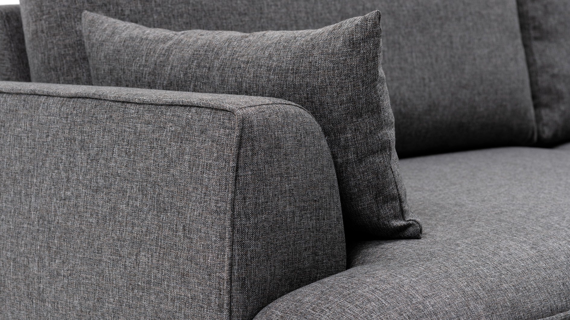Canapé d'angle Felix Extra Soft Corner Sofa Right - Dark Grey
