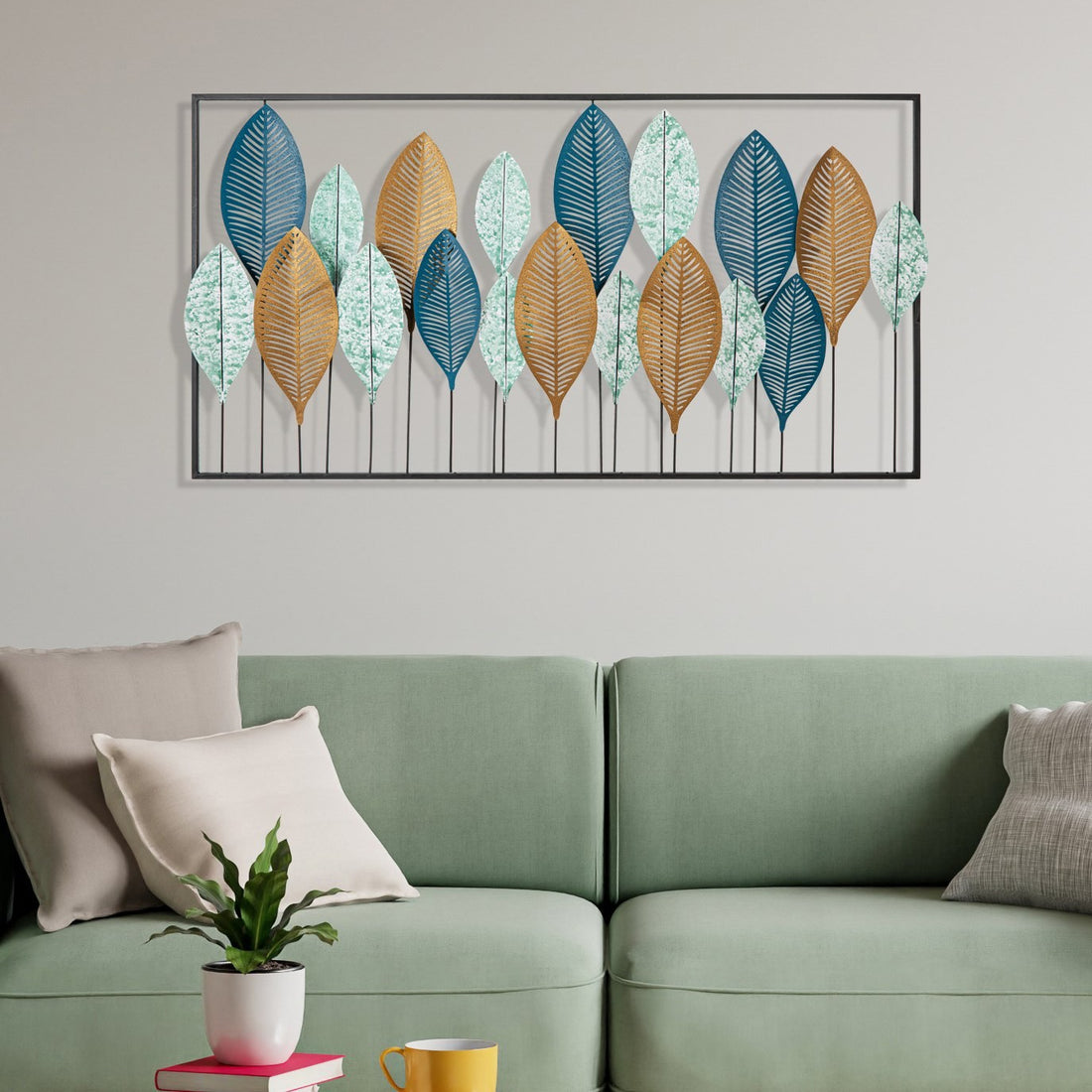 Accessoire mural en métal décoratif Bilge