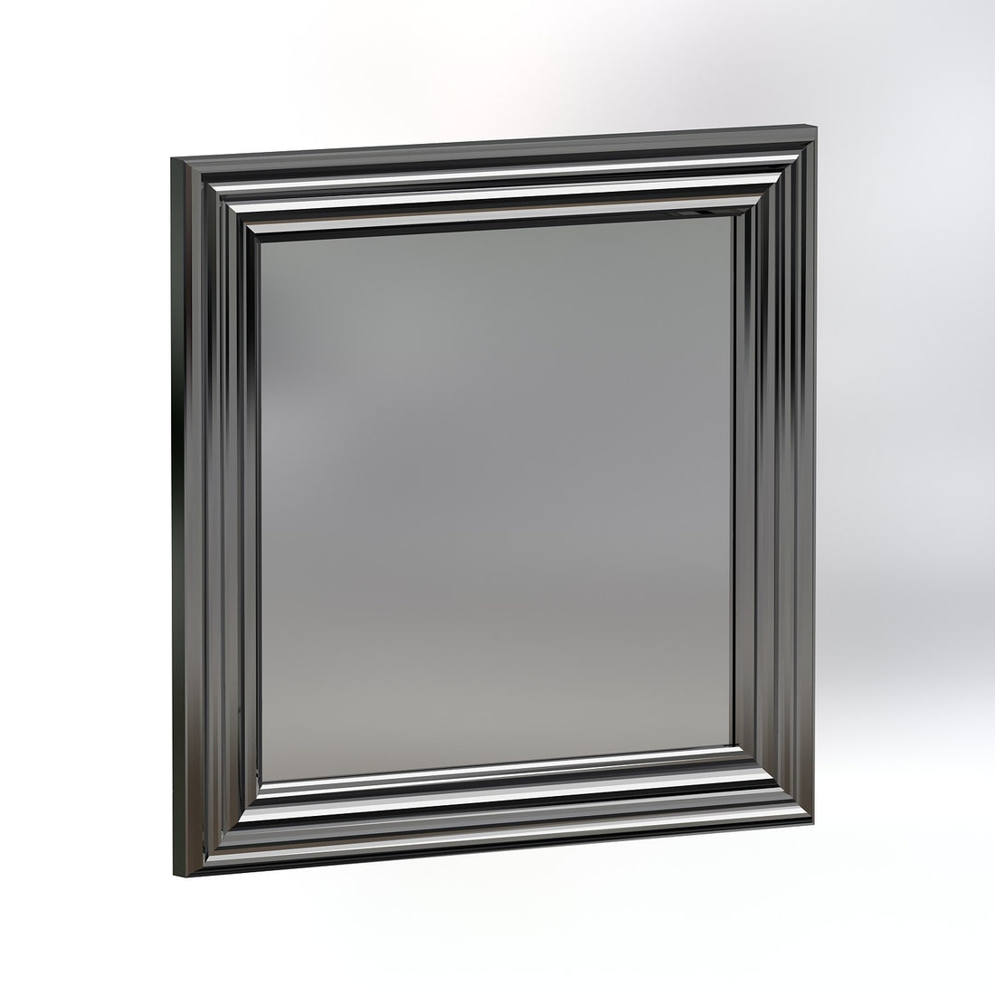 Ensemble de miroirs (4 pièces) Loza - Silver