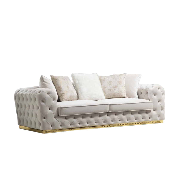 Selva Canapé Blanc 3 Places