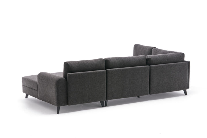 Canapé d'angle Belen - Anthracite