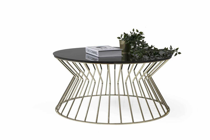 Gold Table basse dorée