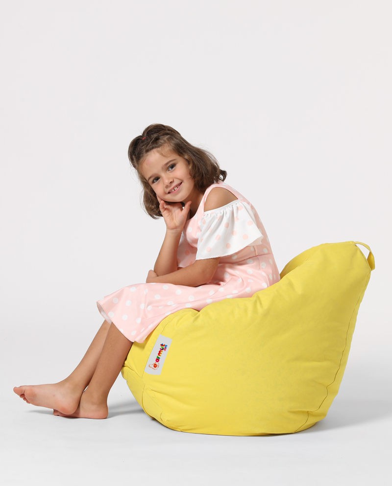Pouf de jardin Premium Kids - Yellow