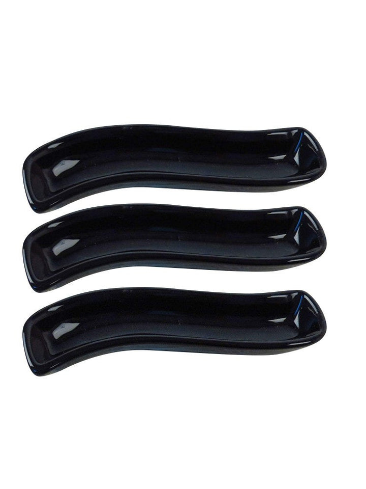 Plate Set (3 Pieces) Black Ivory Olive Pot 18 Cm 3 Pieces