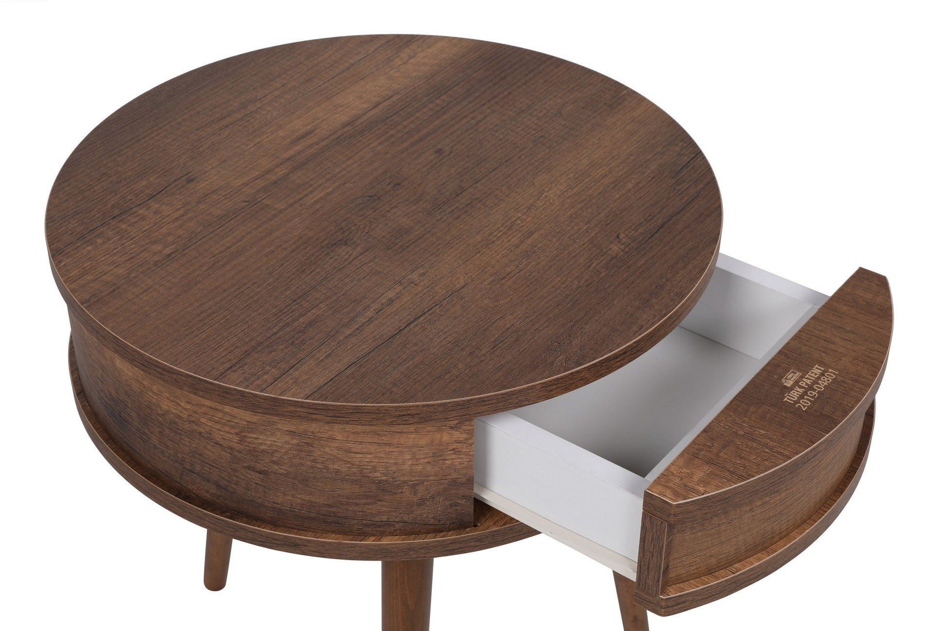 Table d'appoint Yuvarlak - Walnut