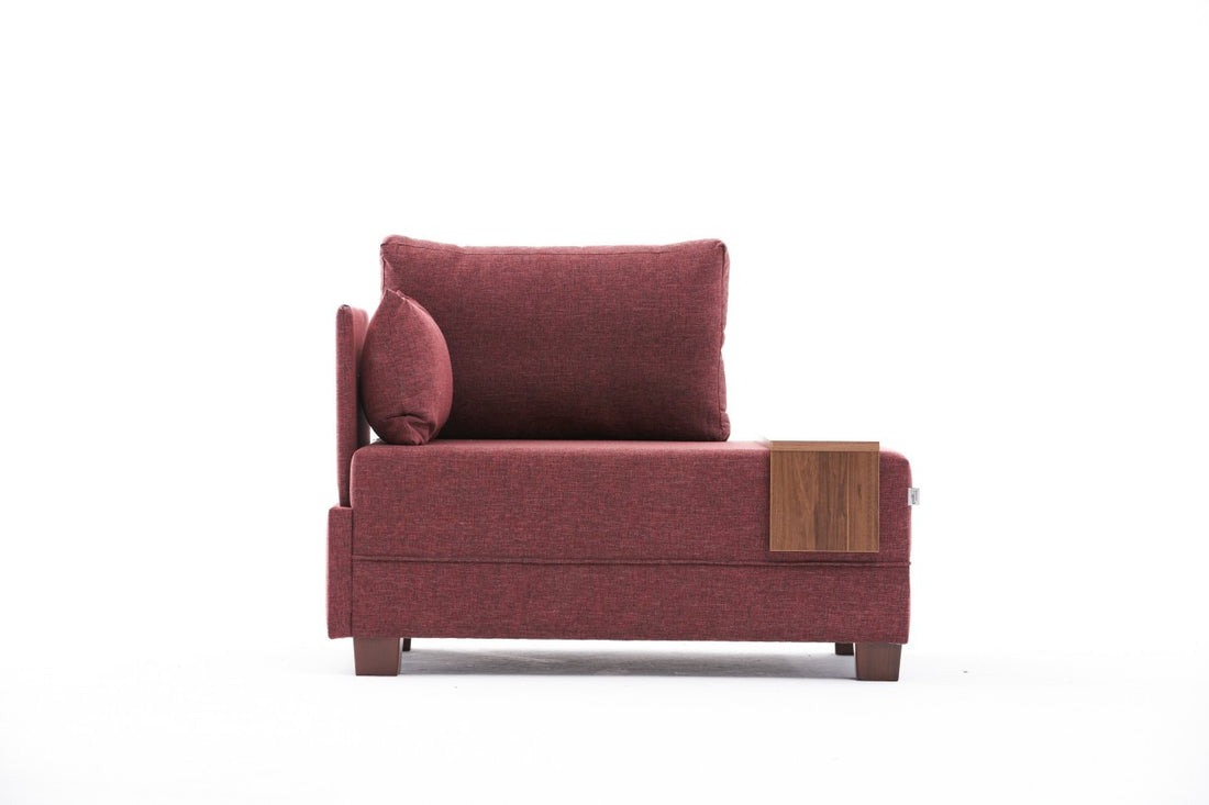 Canapé 1 place Fly Left - Claret Red