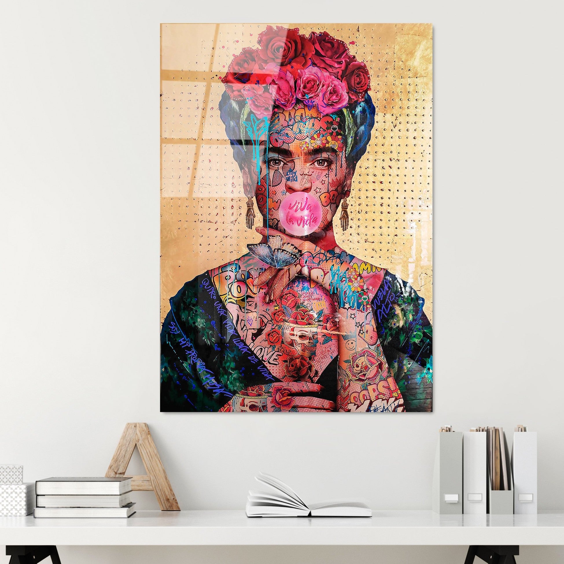 Peinture en verre trempé décoratif UV-722 70 x 100