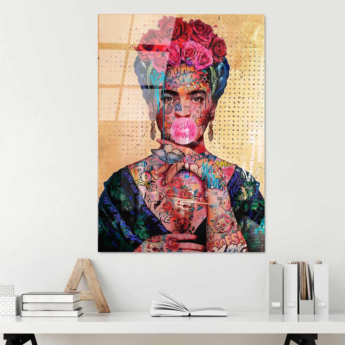 Peinture en verre trempé décoratif UV-722 70 x 100