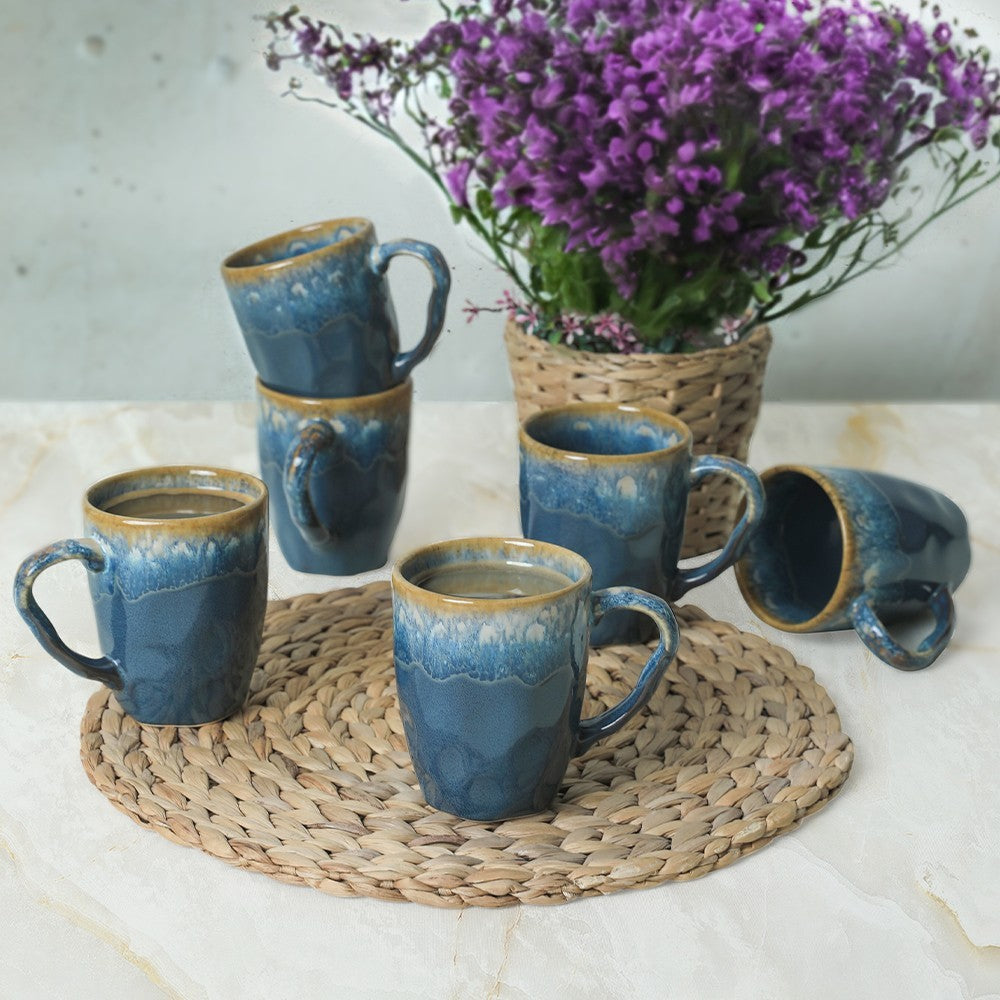 Tasse (6 pièces) Shizen Q39 - Blue