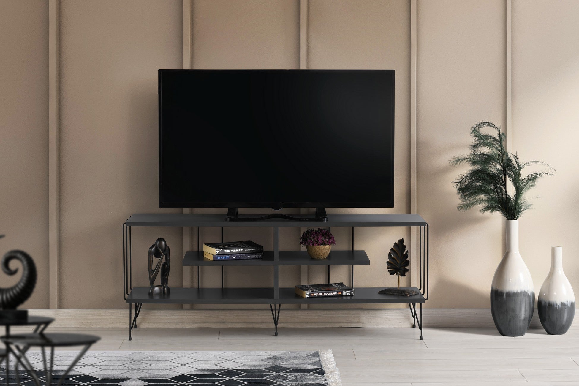 Meuble TV Eze - Anthracite