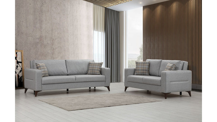 Canapé Kristal 3+2 - Light Grey