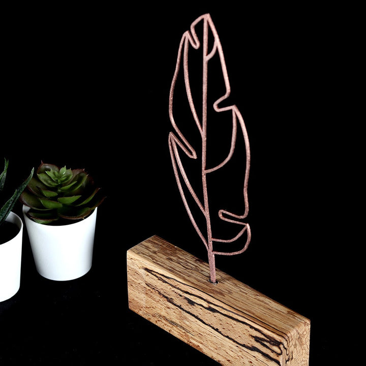 Objet décoratif Feather Mini - Bronze