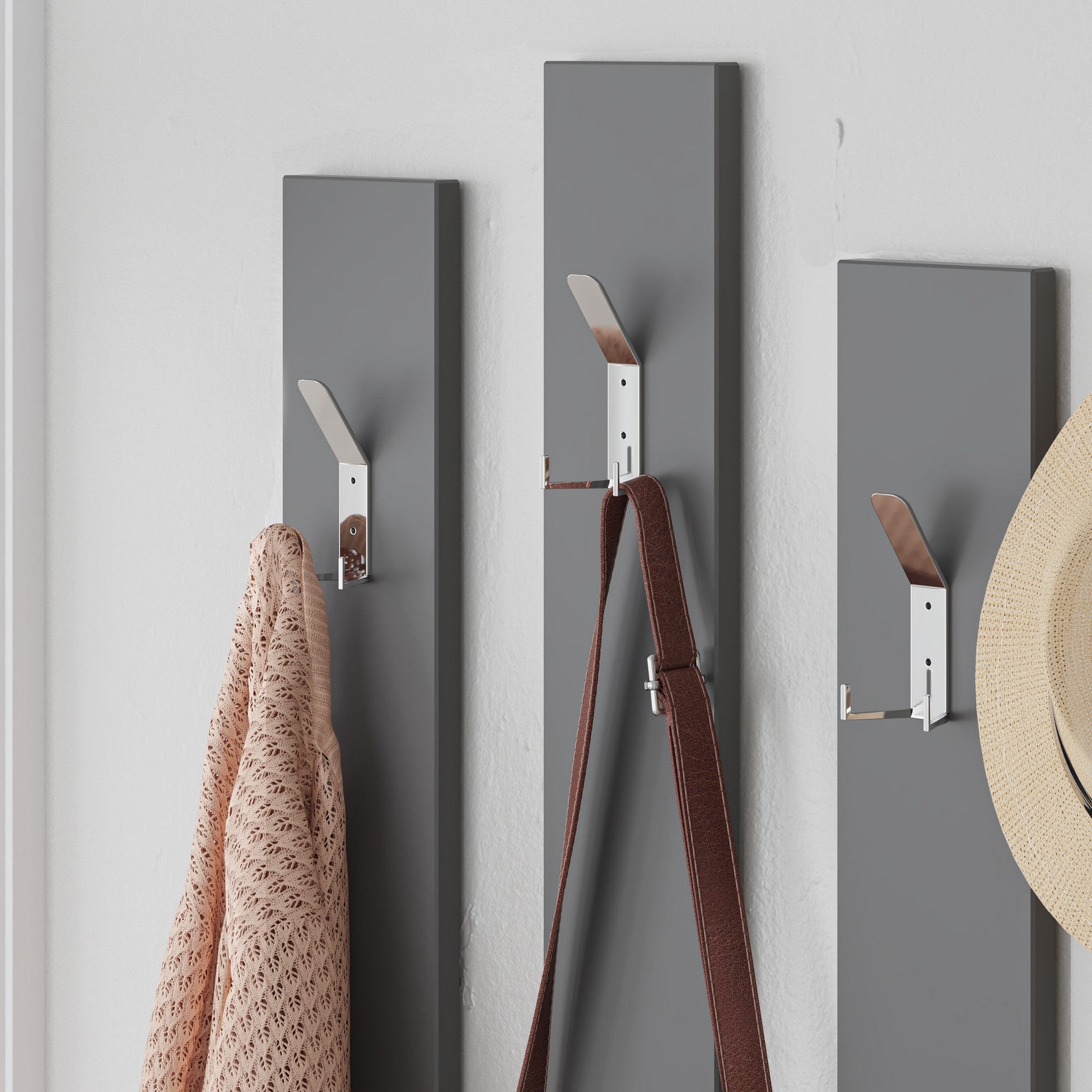 Support d'entrée Ramda - Light Mocha, Anthracite