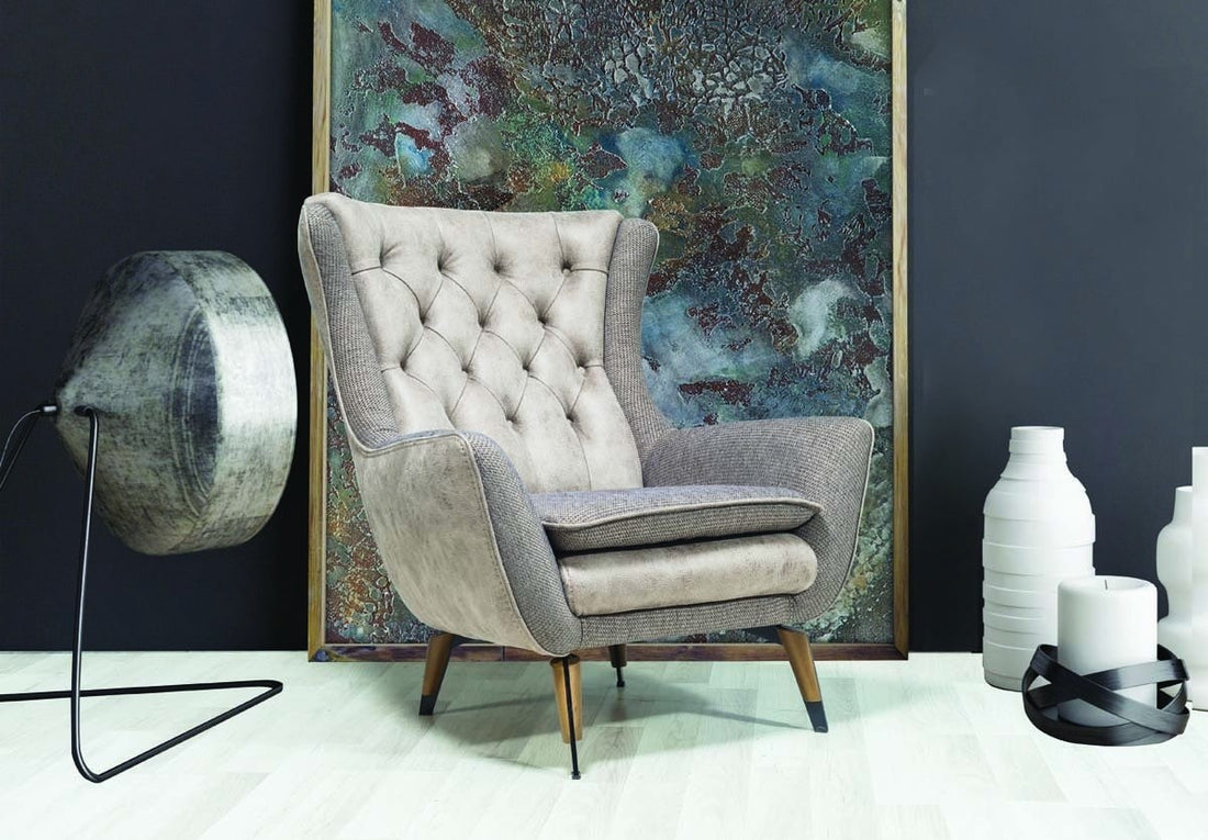 Maveran Fauteuil Bergère Marron Clair