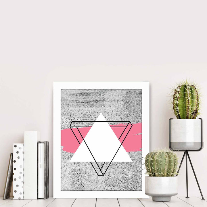 Peinture mdf encadrée décorative BCT-088