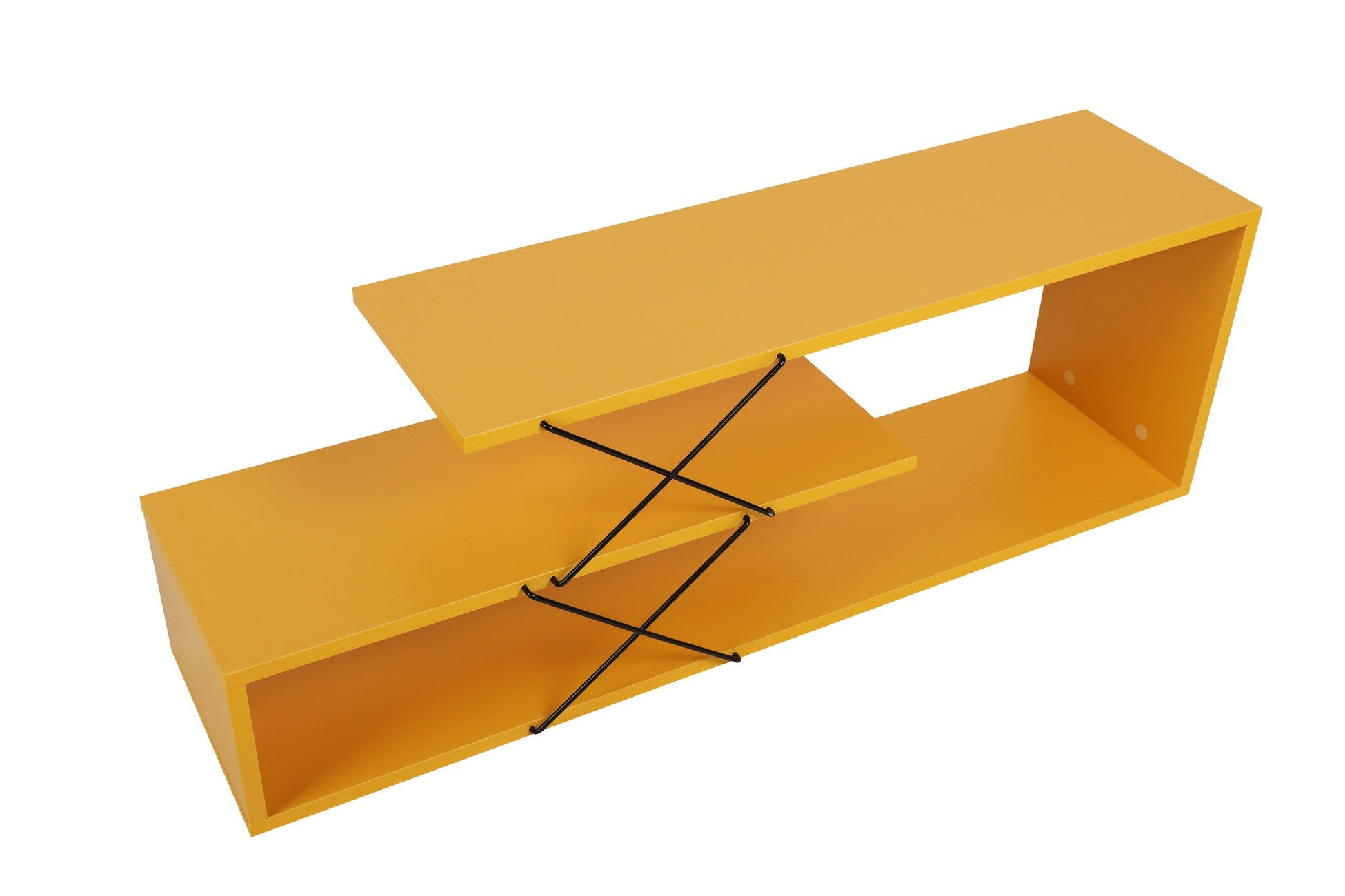 Meuble TV Zigzag - Yellow