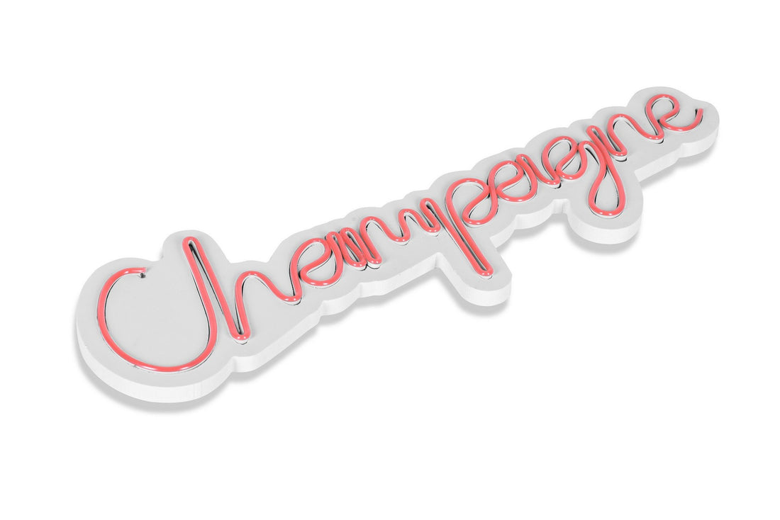 Éclairage LED en plastique décoratif Champagne - Pink