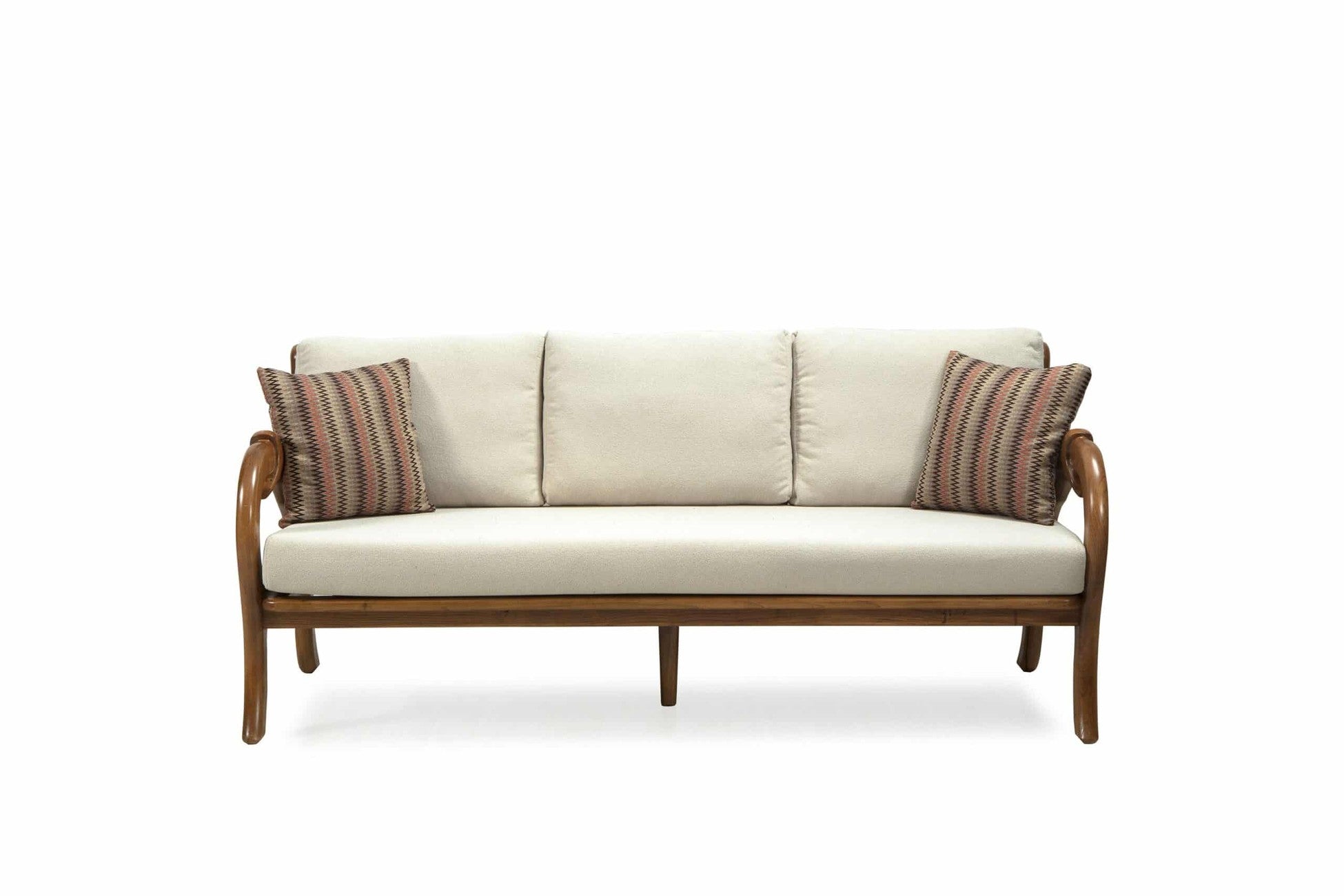 Salon de jardin avec coussins & table basse Class Bois