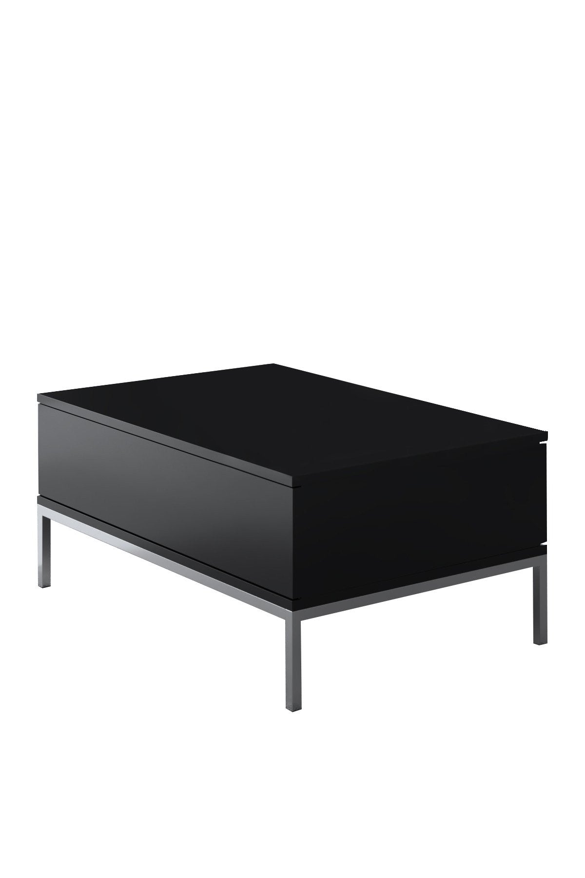 Table basse Lord - Black, Silver
