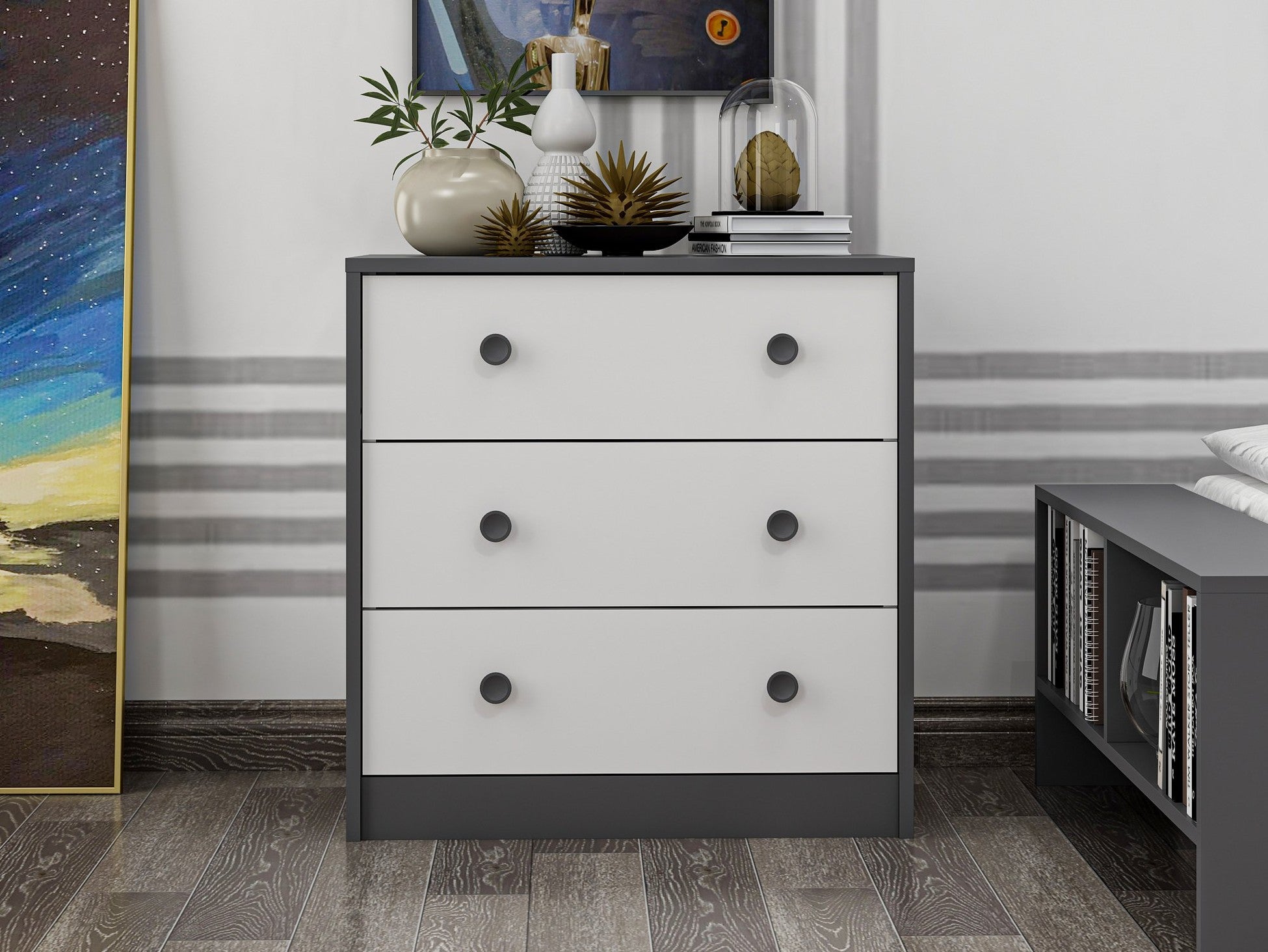 Console Life - White, Anthracite