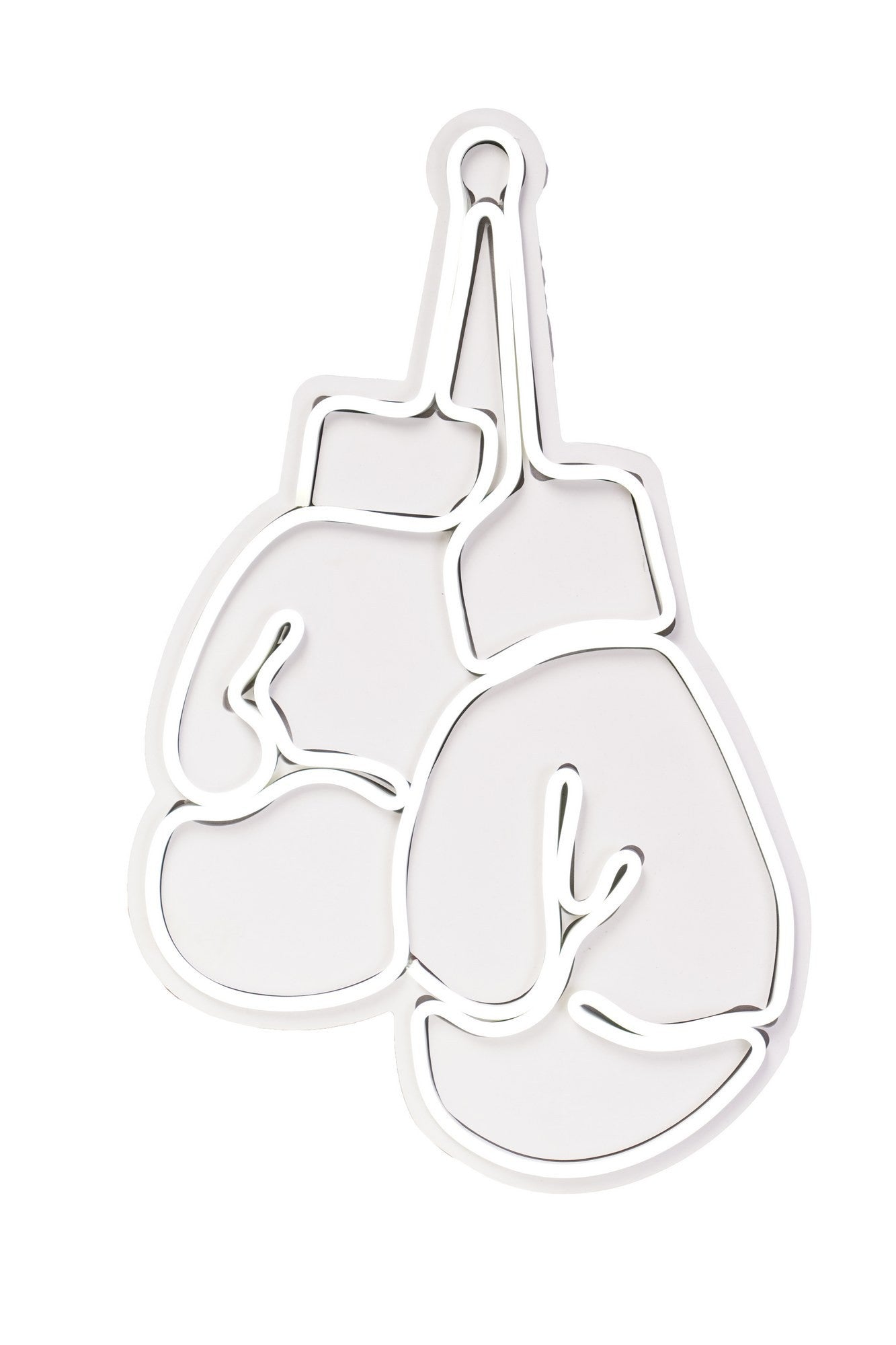 Éclairage LED en plastique décoratif Boxer - White