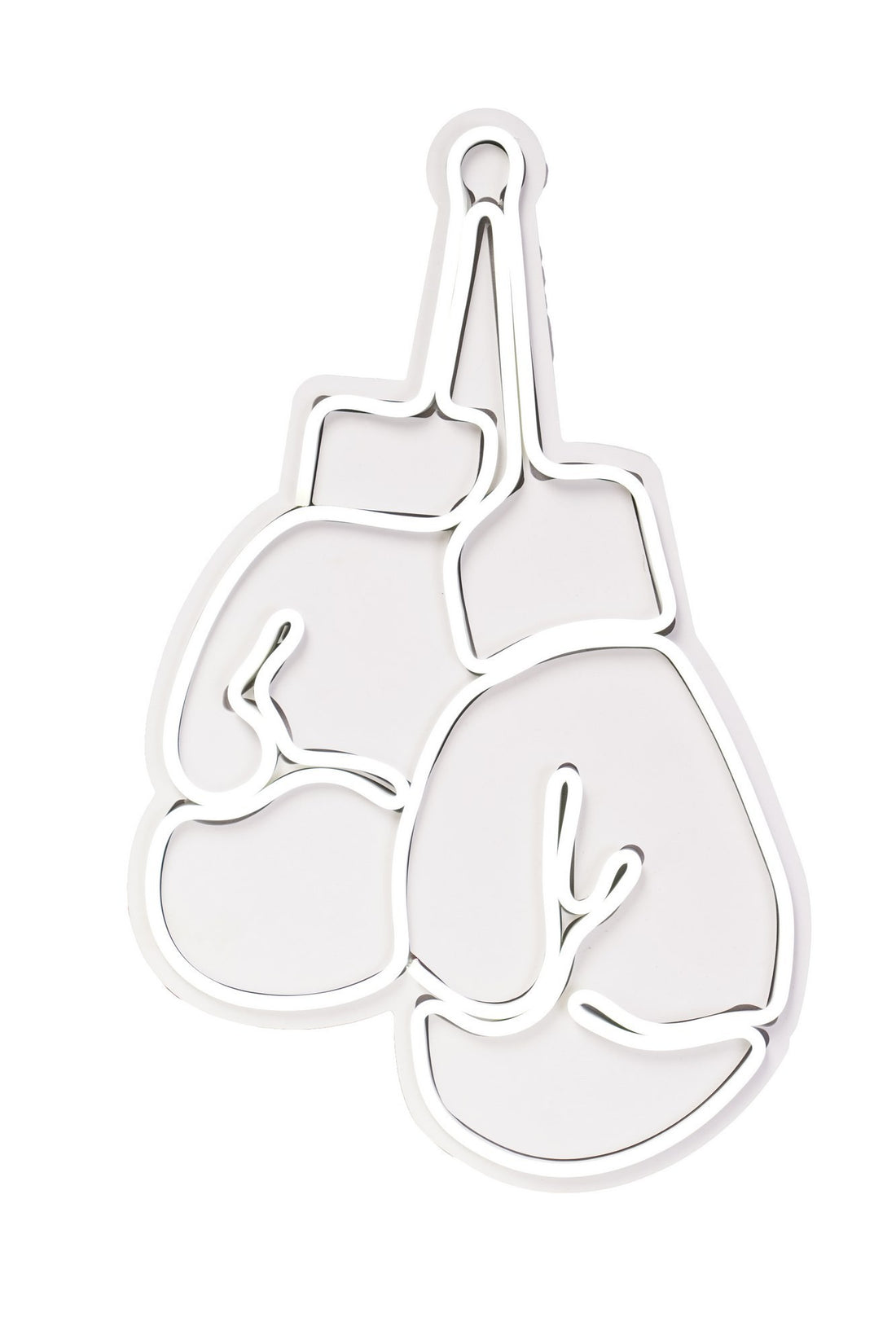 Éclairage LED en plastique décoratif Boxer - White