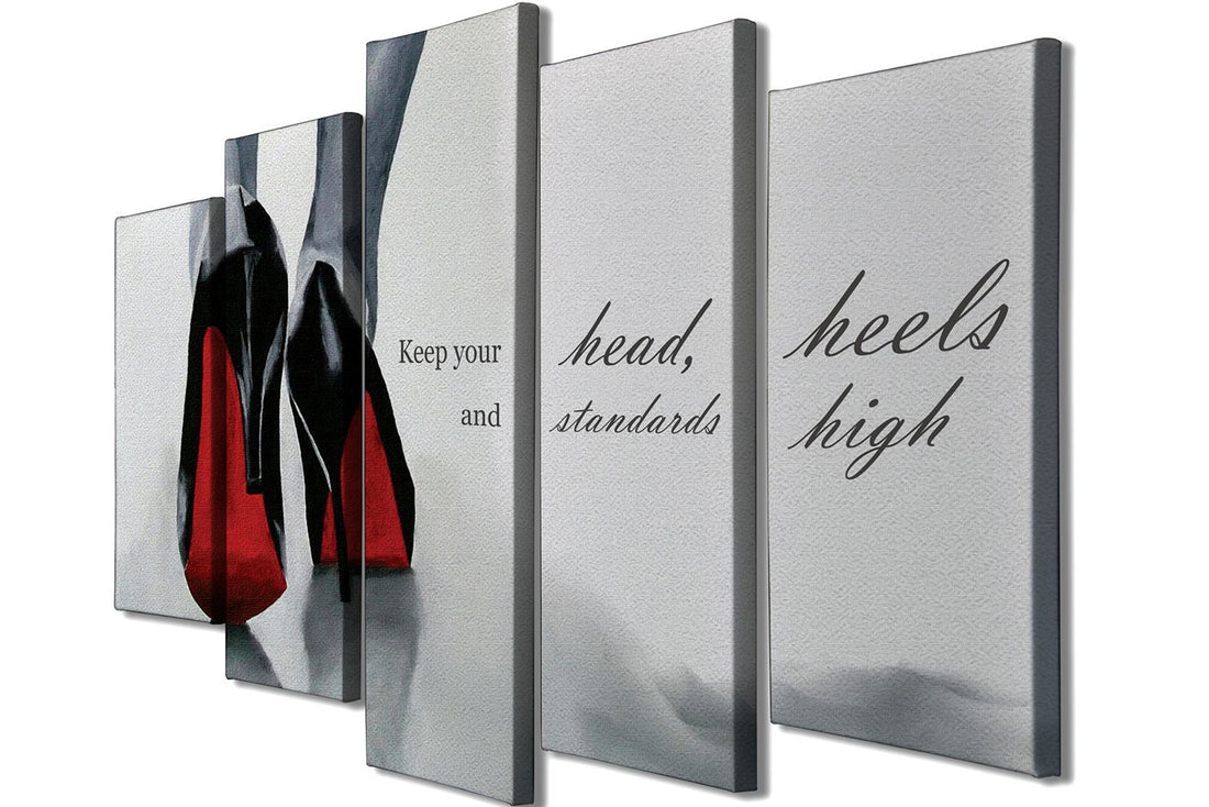 Peinture décorative en toile (5 pièces) BC047