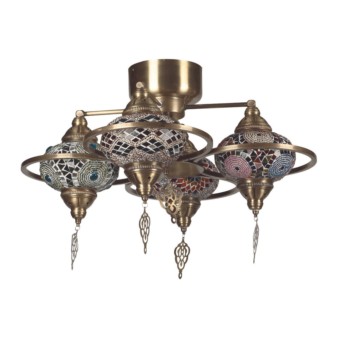 Lustre Yeni Macellan Mozaik Camlı 4 Lü - 7788-4