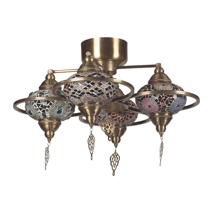 Lustre Yeni Macellan Mozaik Camlı 4 Lü - 7788-4