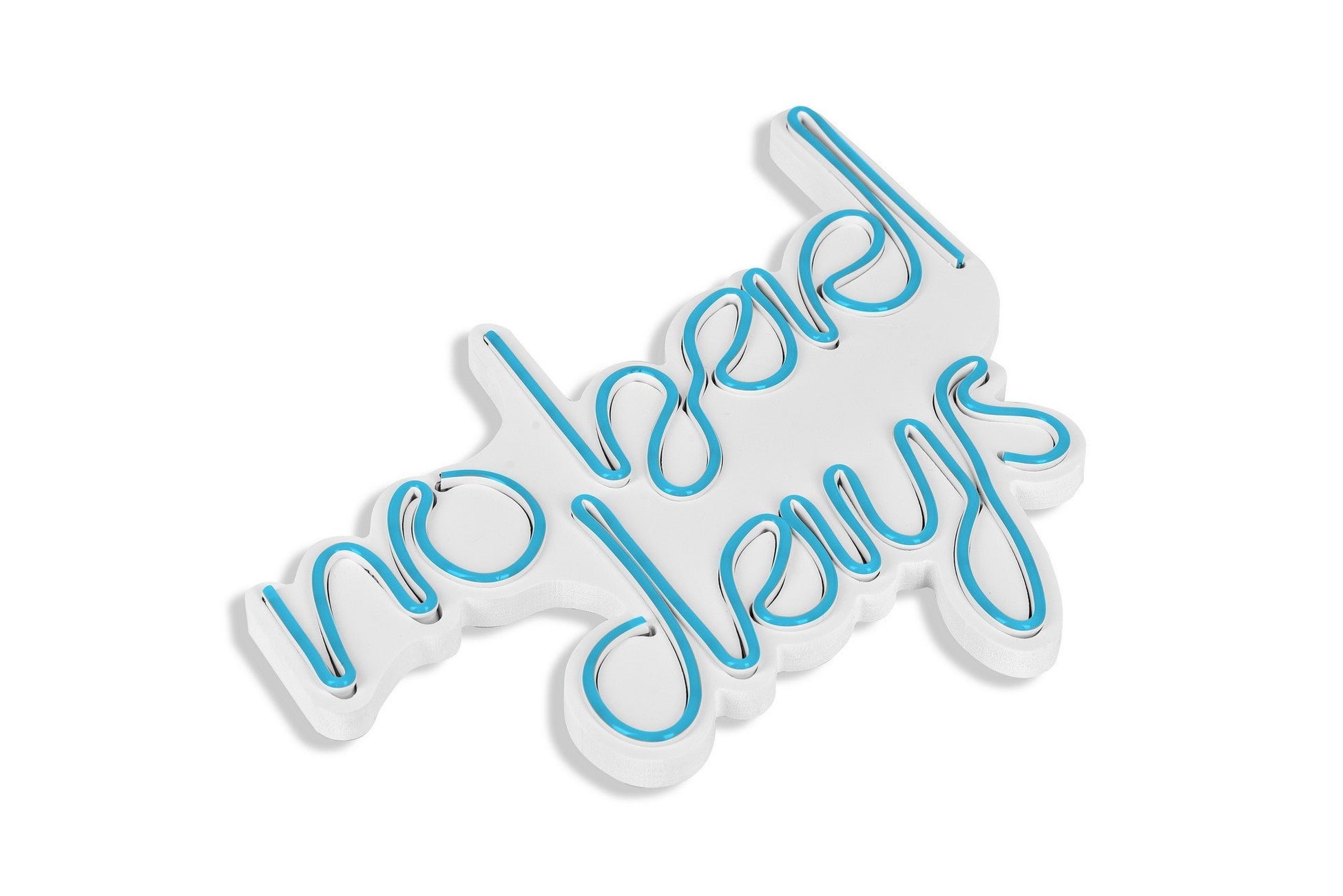 Éclairage LED en plastique décoratif No Bad Days - Blue