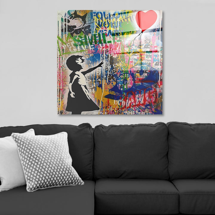 Peinture en verre trempé décoratif CAM4124_5050