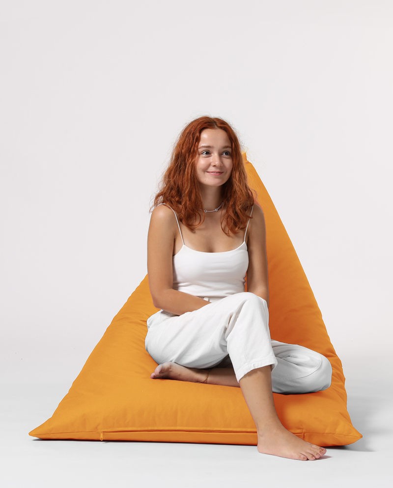Pouf de jardin Pyramid Big Bed Pouf - Orange