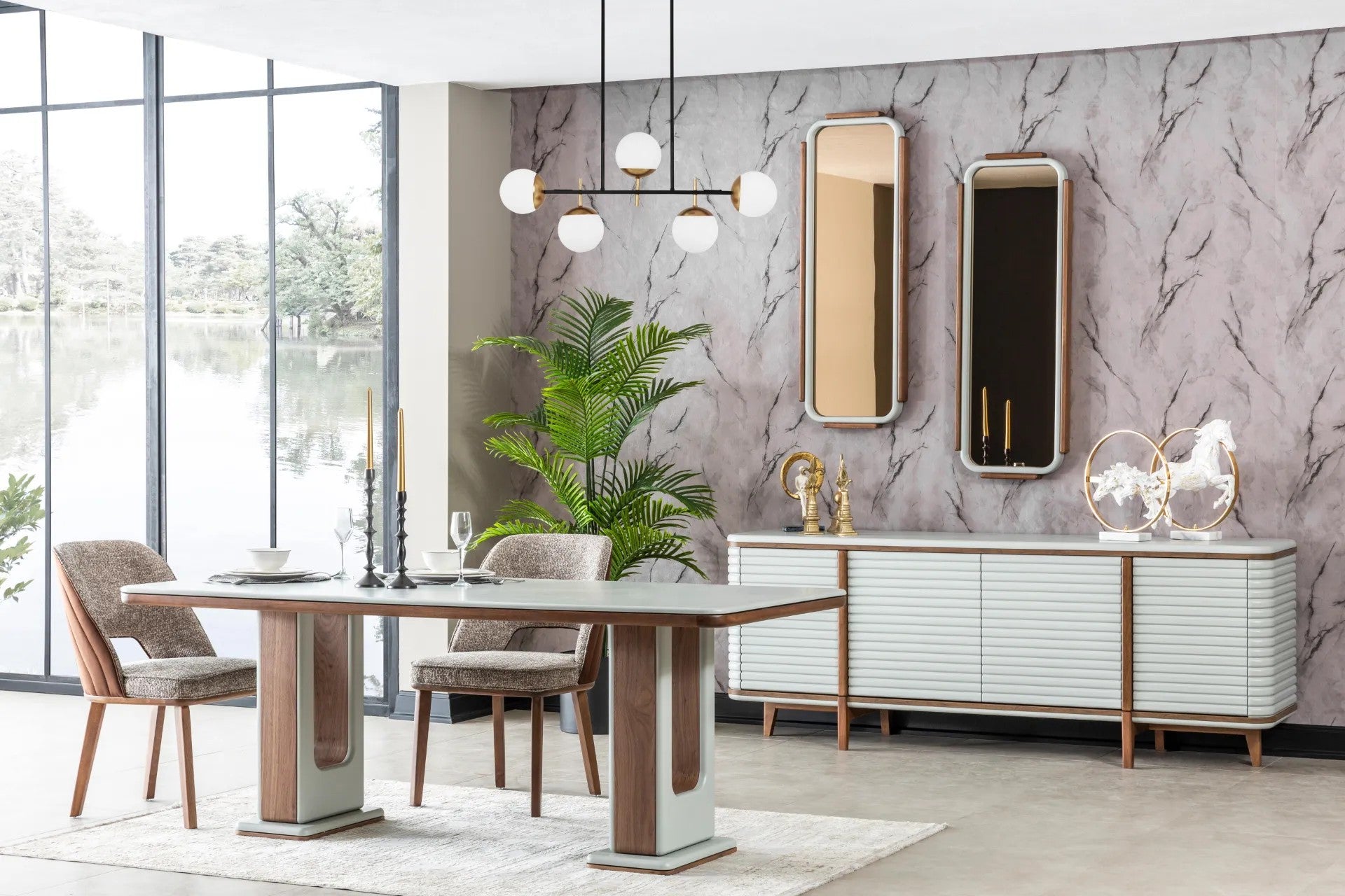 Bentley Table 200 cm moonstone