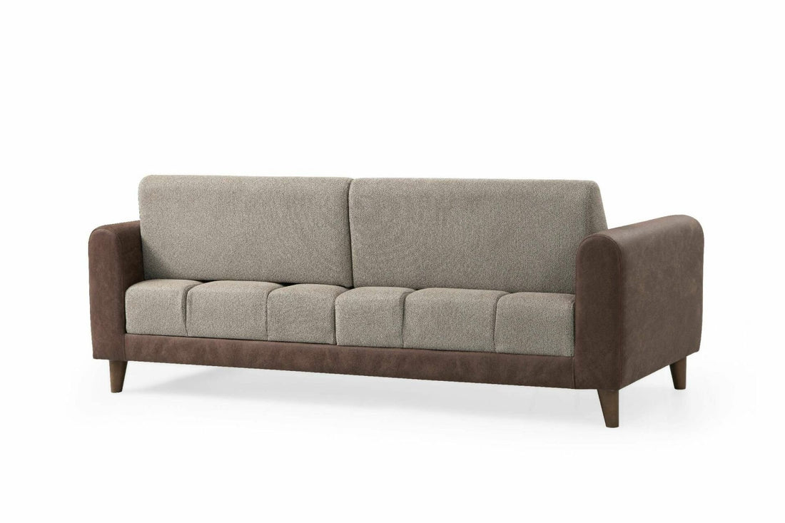Sofa Sare 3+1 - Brown