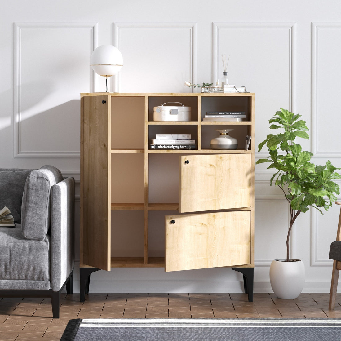 Console Ewa - Sapphire Oak