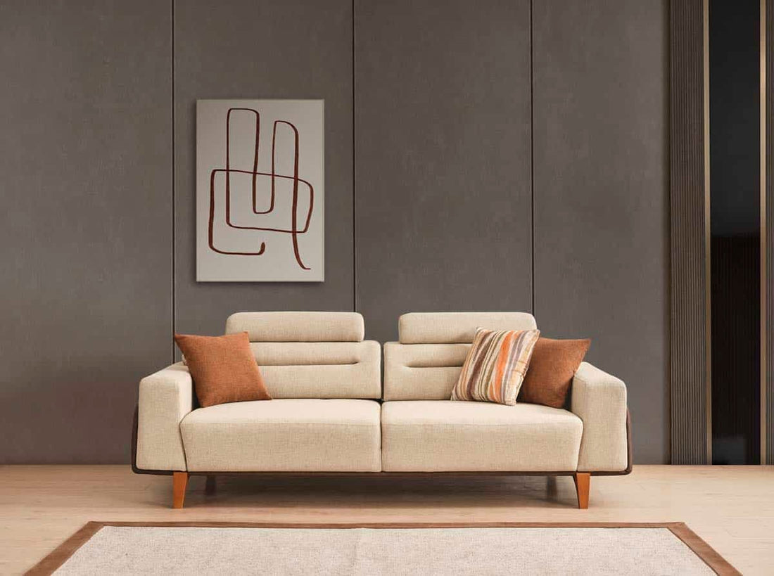 Oslo Crème Canapé 3 Places