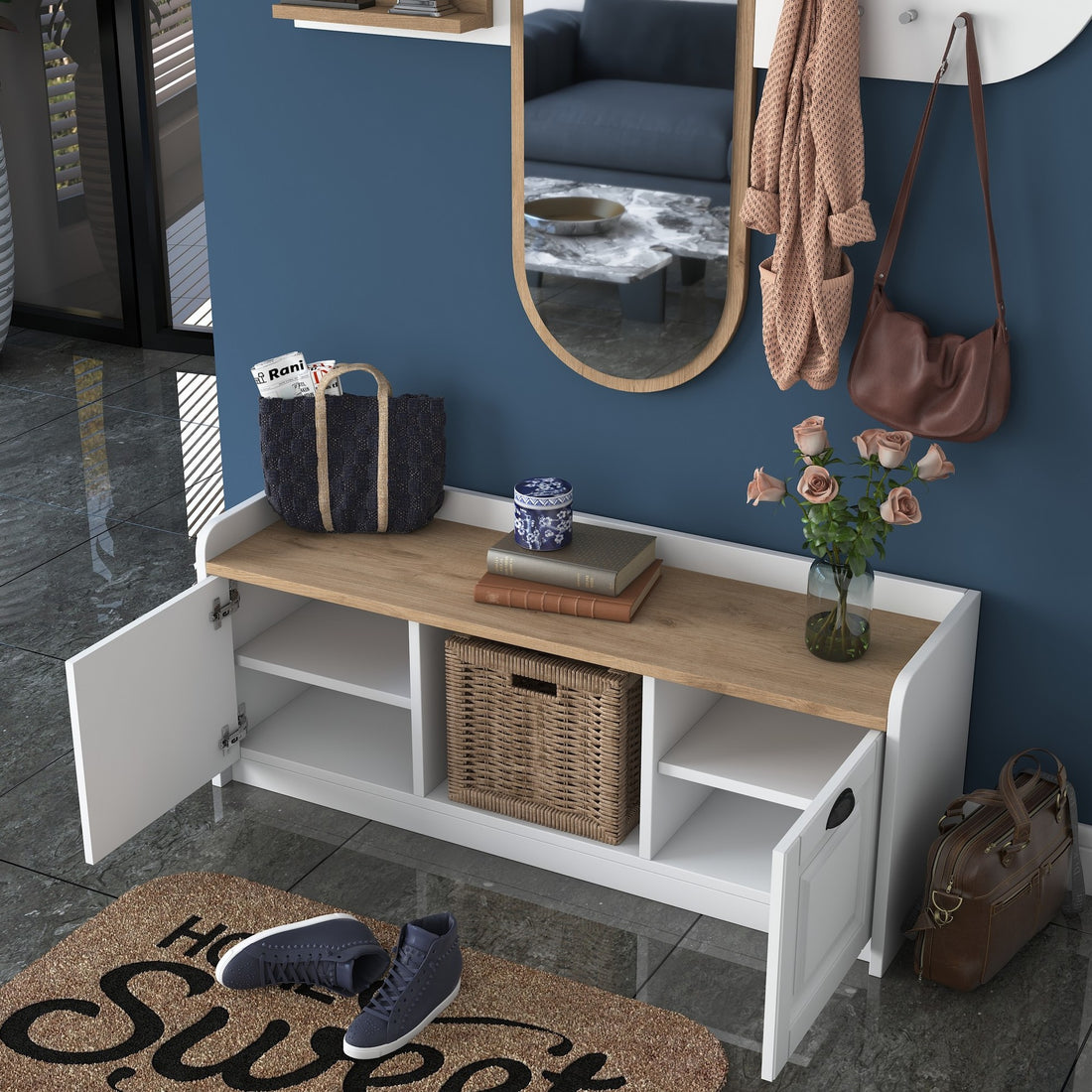 Stand EE101 - 1983 - Walnut