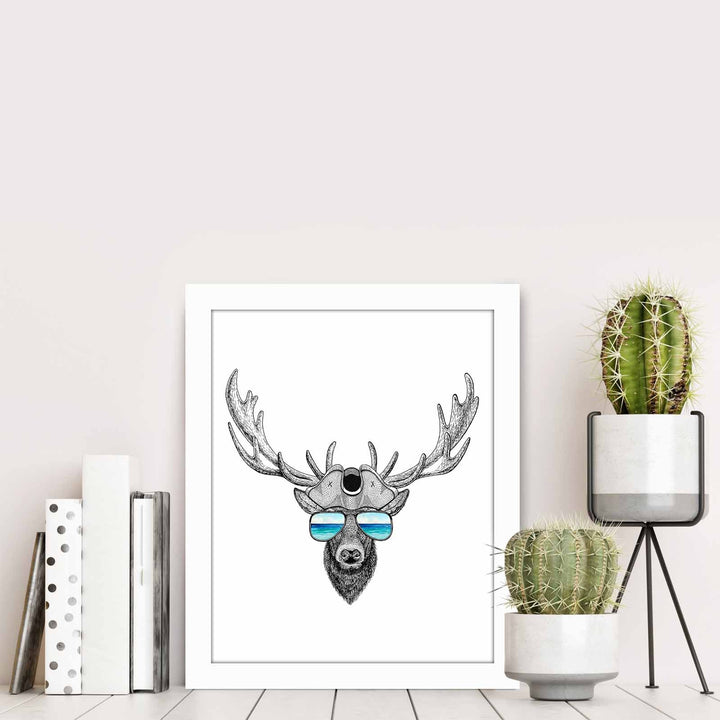 Peinture mdf encadrée décorative BCT-098