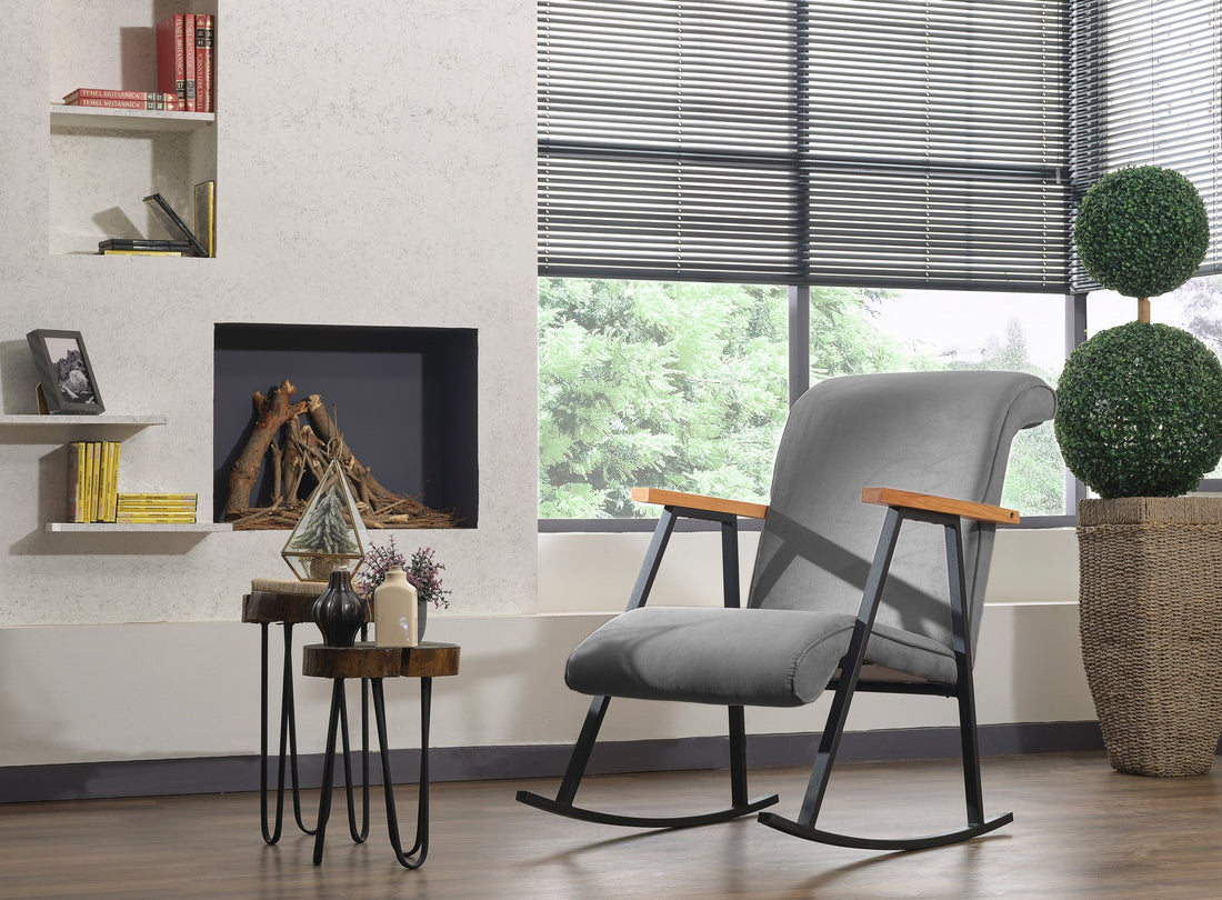 Fauteuil à bascule Yoka - Grey