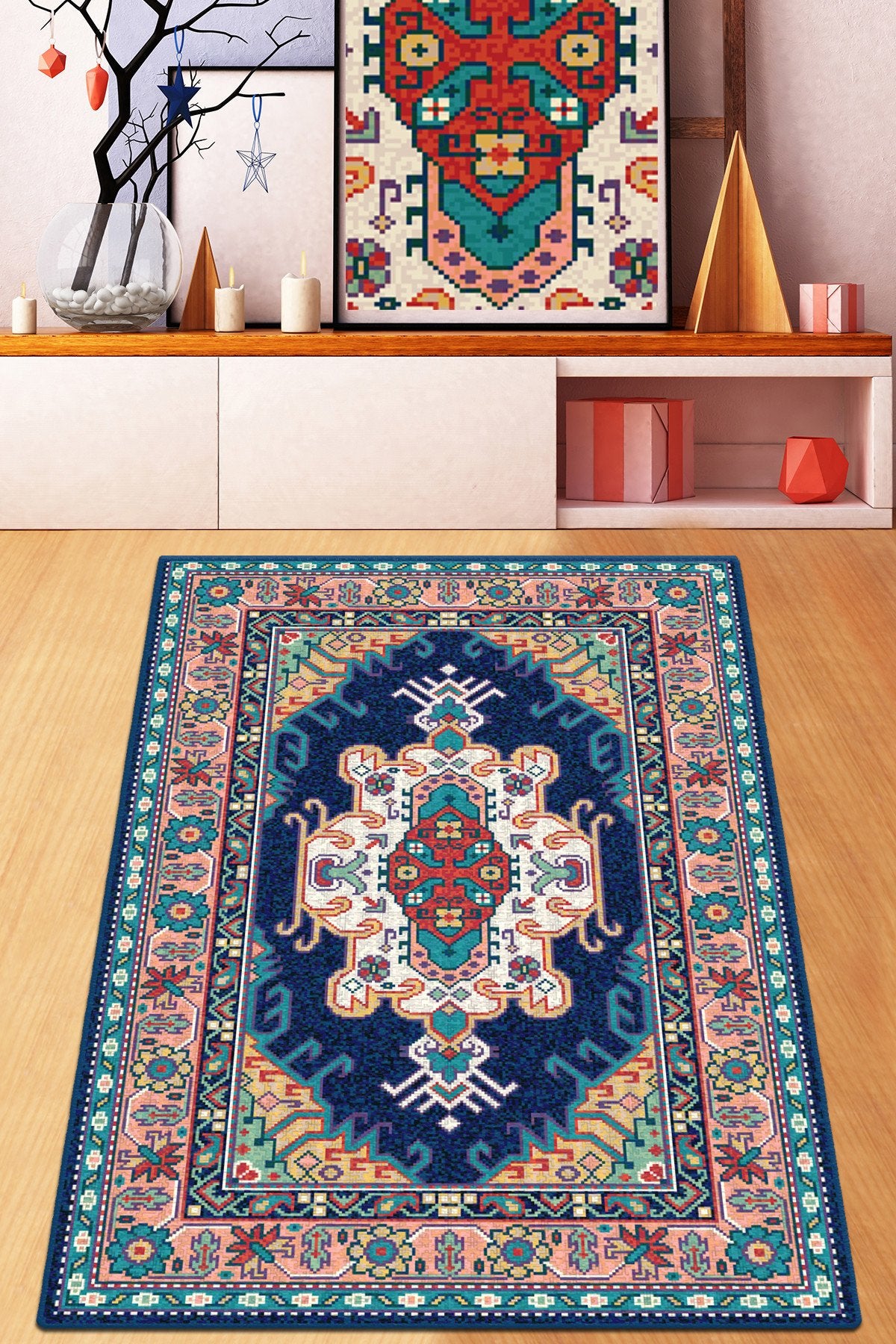 Tapis (150 x 240) Vetus Poema Şönil Cotton