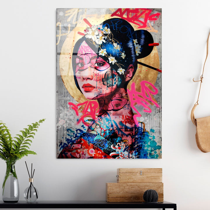 Peinture en verre trempé décoratif UV-726 70 x 100