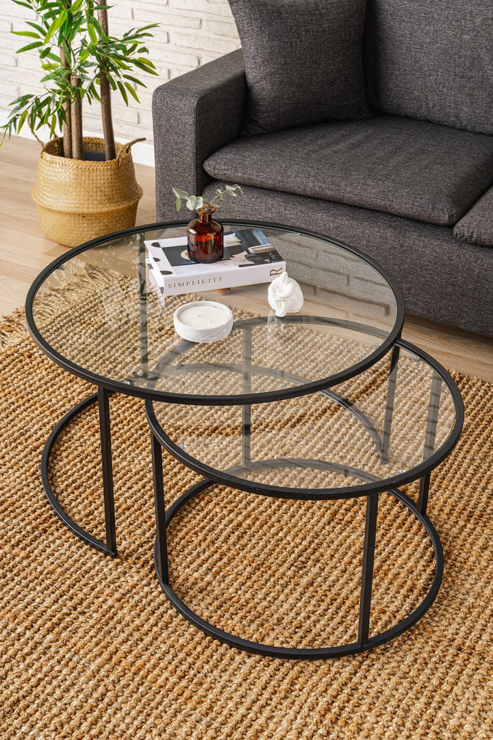 Ensemble de table basse Belarus - Black