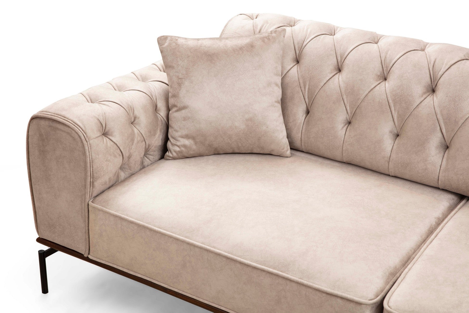 Canapé de 3 places Siesta With Capitone 3 Seater - Cream