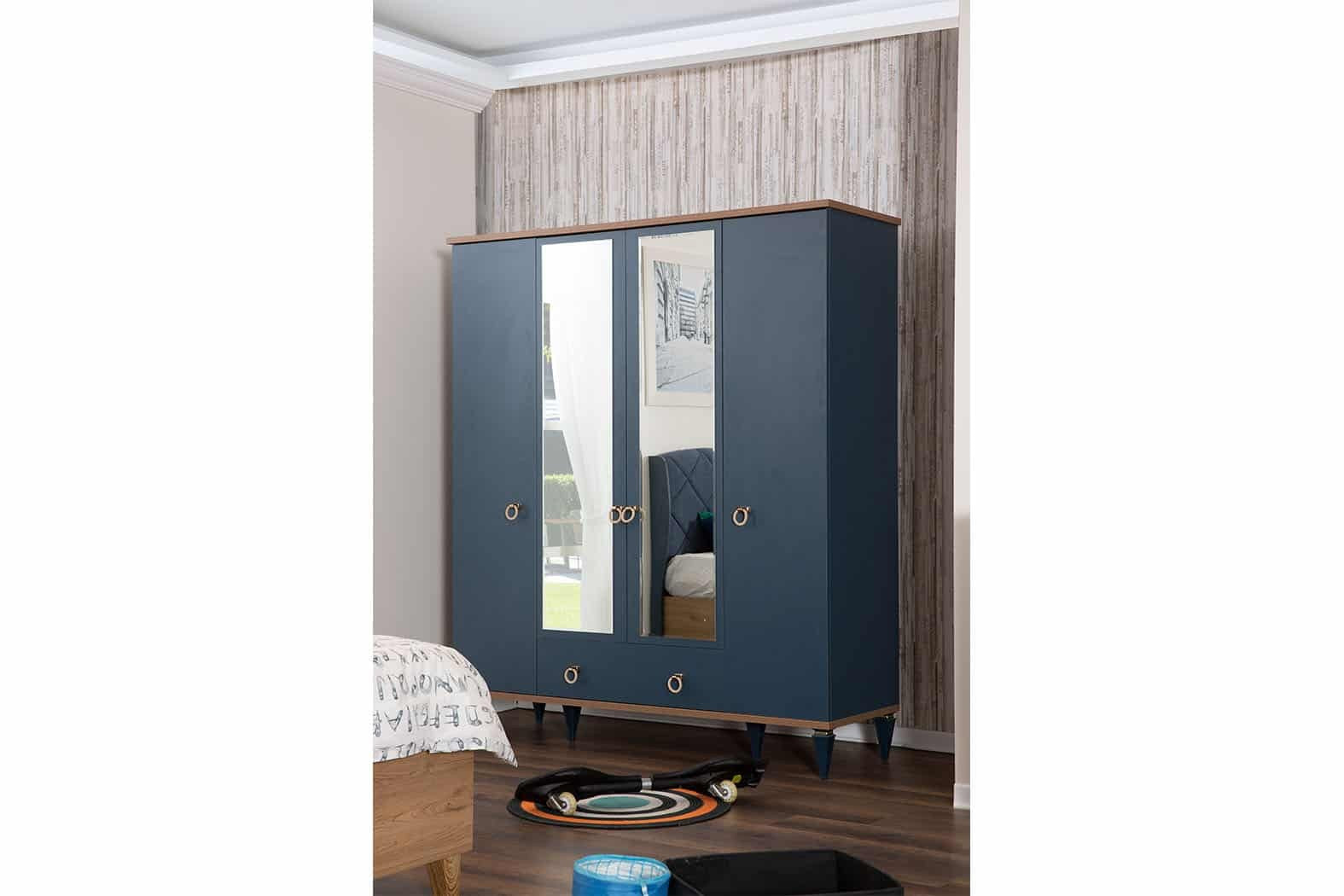 Moss armoire 4 portes