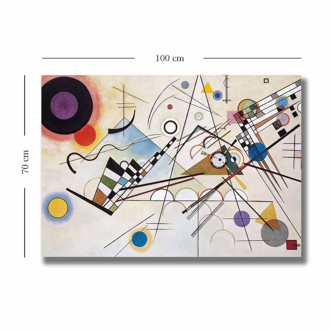 Peinture de toile décorative 70100KANDINSKY006