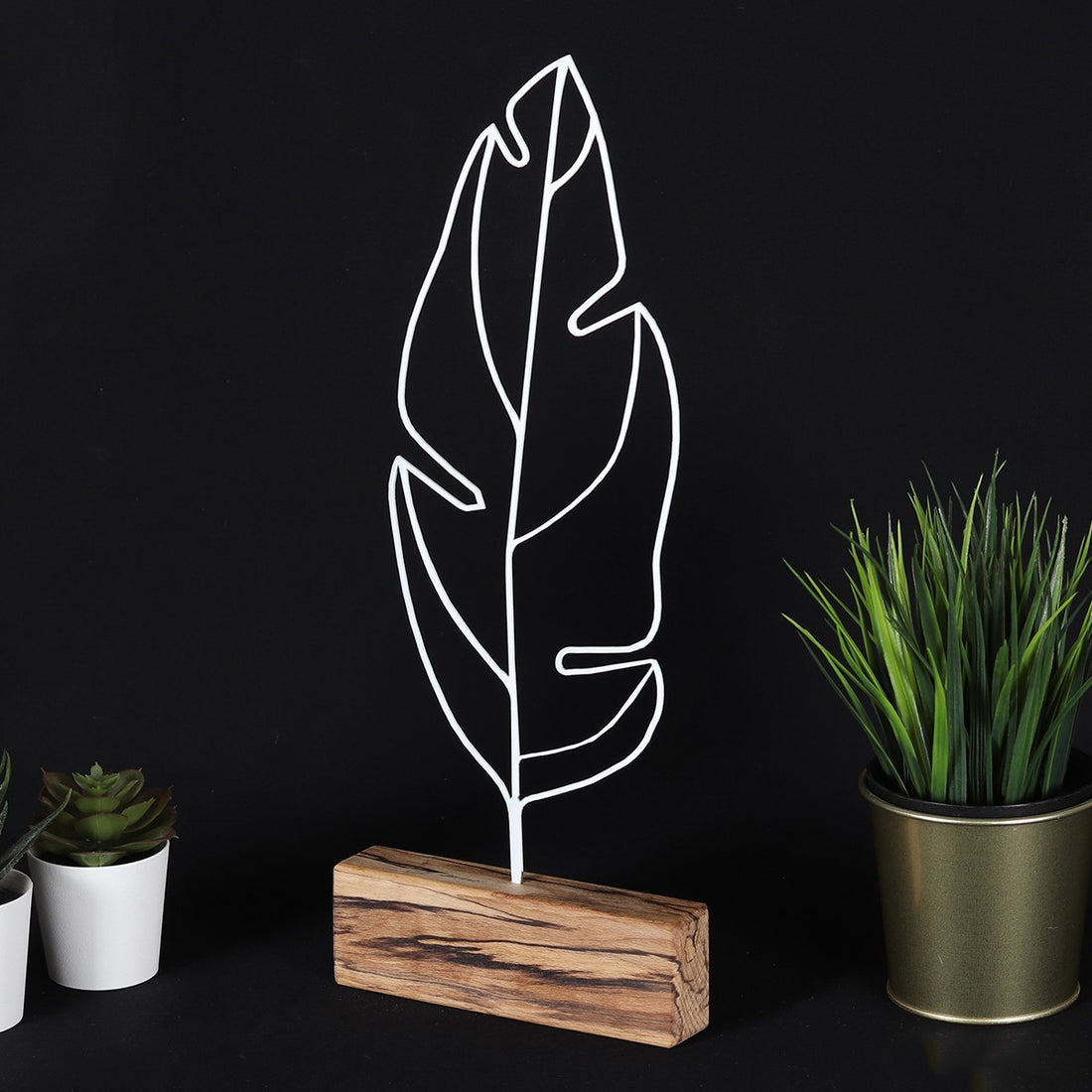 Objet décoratif Feather - White