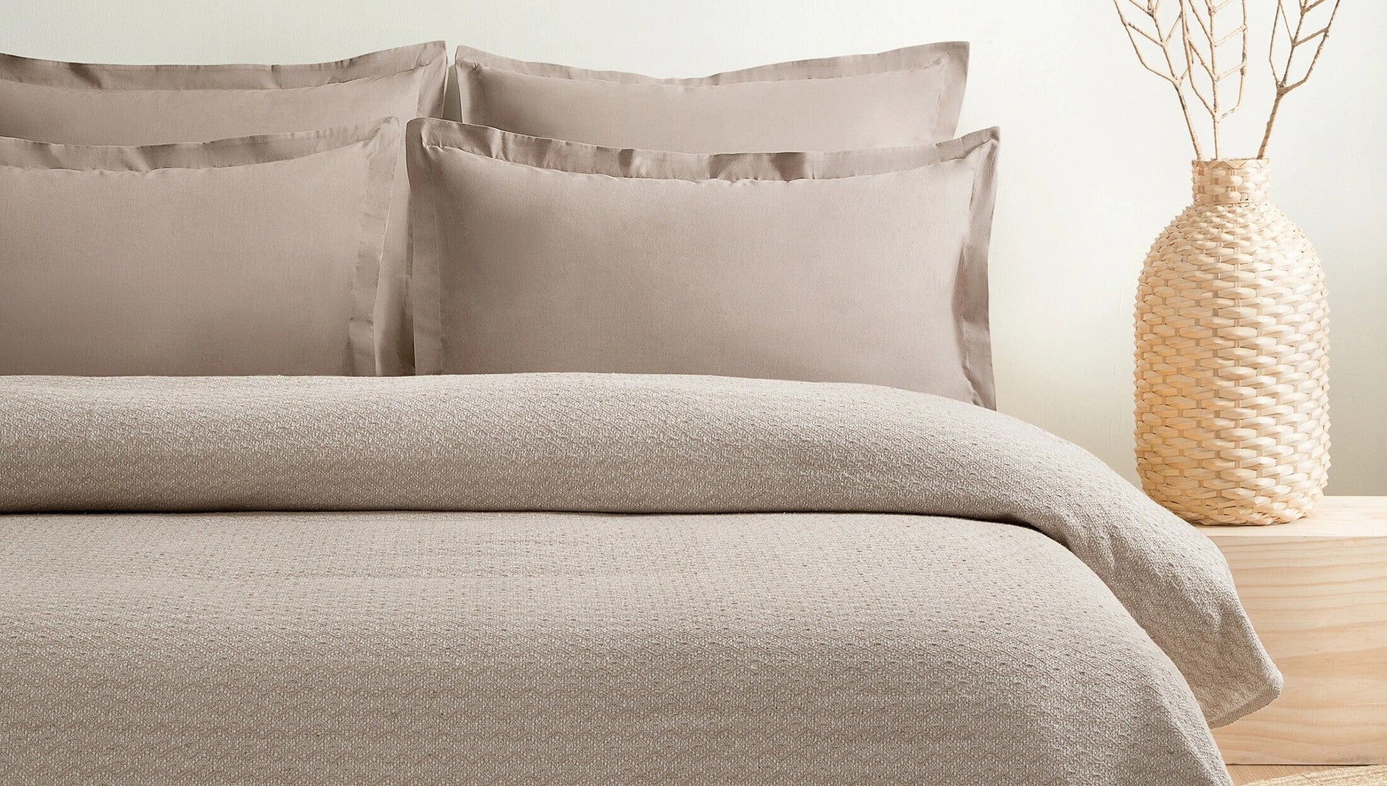 Mare Couvre Lit Beige