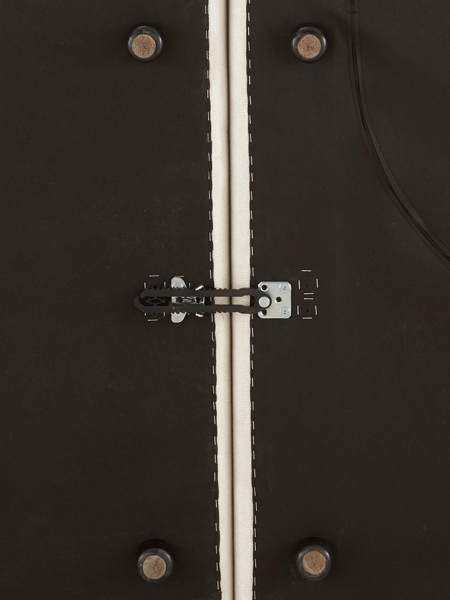 Canapé modulable 4 places en Lin avec pouf Frid